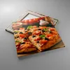 Bild auf Leinwand - Leinwandbild - Pizza Käse Tomaten - Produktbild-Vorschau 2