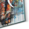 DEQOART Hybrid Leinwand Bild 60x90 cm 'Elefant des Lebens' Produktbild-Vorschau 5