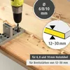 wolfcraft 1 uniwersalny zestaw kołków drewnianych Ø 6, 8, Podgląd zdjęcia produktu 7