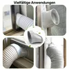 Abluftschlauch adapter fenster,Klima abluftschlauch Produktbild-Vorschau 6