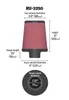 K&N Filters RU-3250 Kegelform Sportluftfilter 152mm Höhe Produktbild-Vorschau 3