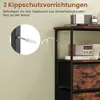 Close-up of a furniture item showing how to attach it to a wall for safety. Anteprima dell’immagine prodotto