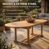 Premium Gartentisch oval ausziehbar Aruba, Garten Tisch aus Produktbild-Vorschau 8