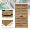 Outsunny Armoire abri de jardin remise pour outils en bois Voir les images du produit 6