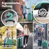 Easy Move ABS Hartschalenkoffer - Trolley Koffer mit 360° Produktbild-Vorschau 4