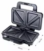 Piastra per sandwich nera da 900 w Bestron ASM90XLZ Anteprima dell’immagine prodotto 3