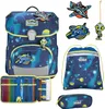 Scout Schulranzen LED Neo Set 4-teilig Planets dunkelblau Produktbild-Vorschau 1