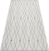 Teppich COLOR 19443/062 SISAL Diamanten Creme Weiß 80x150 Produktbild-Vorschau 1