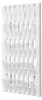 HOME DELUXE Garderobenpaneel QUEST Weiß - 55 x 4 x 105 cm | Produktbild-Vorschau 6