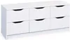Inter Link Kommode WESTPHALEN 6-B Weiß Produktbild-Vorschau 1