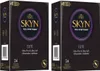 Two boxes of SKYN Elite condoms are shown side-by-side against a black background. Náhľad obrázku produktu