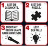 Franckh-Kosmos Krimipuzzle Die drei ??? Die Villa der Anteprima dell’immagine prodotto 9