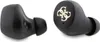 Two black wireless earbuds are shown against a white background. Produktbild-Vorschau