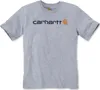 Koszulka Carhartt Core Logo T-Shirt Grau Produktbild-Vorschau 1