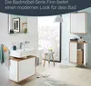 Fackelmann Doppel-Midischrank, Serie FINN, Korpus und Front Produktbild-Vorschau 7