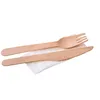 GRÄWE Holzmesser und Gabel mit Serviette, 100-tlg., Produktbild-Vorschau 2