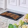 Astra Fußmatte Indoor und Outdoor RIMINI Schwarz 40 x 60 cm Produktbild-Vorschau 2