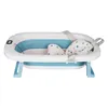 Baby Badewanne Faltbar mit Thermometer und Kissen Produktbild-Vorschau 6