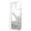 Guess Apple iPhone 12 Pro Max Silber Glitter Vintage Script Produktbild-Vorschau 8