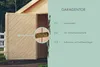 Blockbohlengarage Satteldach Holzgarage Überdachung Produktbild-Vorschau 5