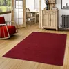 Hochflor Velours Teppich Mona Weinrot, Größe:80x240 cm Produktbild-Vorschau 2