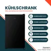 homeX CS0881-B Kühlschrank ohne Gefrierfach, Produktbild-Vorschau 2