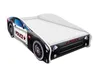 A children's bed designed to look like a police car. Anteprima dell’immagine prodotto