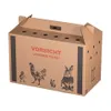 10x Transportkarton für Kleintiere  580x310x370mm mit Produktbild-Vorschau 1