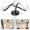 ZMH Deckenleuchte Wohnzimme Deckenlampe Schlafzimmer Modern Produktbild-Vorschau 4