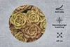 MuchoWow® Mauspad Mousepad Rosen - Gold - Blumenstrauß Produktbild-Vorschau 2