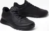 Two black Ecco Exostride sneakers are shown from a slightly elevated side angle against a white background. Náhled obrázku produktu