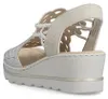 Rieker 6746562 674 Damenschuhe Sandalette Beige Freizeit Productafbeelding-voorbeeld 40