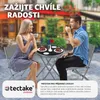 TecTake 403588, Šedá, 2 sedadlo/sedadel, Dospělí a děti, Náhled obrázku produktu 5