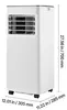 SucceBuy Mobile Klimaanlage 7000 BTU 2,05 kW mit Produktbild-Vorschau 7
