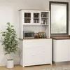 HOMCOM Küchenschrank, Küchenbuffet, Mehrzweckschrank mit 2 Produktbild-Vorschau 2