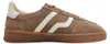 Gant Cuzima: scarpe sportive con lacci, color marrone, Anteprima dell’immagine prodotto 2