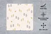 MuchoWow® Mauspad Mousepad Wald - Abstrakt - Winter - Produktbild-Vorschau 3