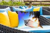 MuchoWow® Outdoor Kissen - Hängematte - Strand - Sonne - Produktbild-Vorschau 4