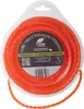 A spool of orange trimmer line is packaged in clear plastic. Produktbild-Vorschau