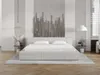A modern bedroom with a large bed as the central focus. Produktbild-Vorschau