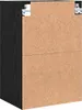 vidaXL Hangkast, zwart, eikenlook, 40 x 29,5 x 60 cm Productafbeelding-voorbeeld 7