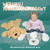 Pink Papaya Piesek XXL "Lucy" 100 cm pluszowy w kolorze Podgląd zdjęcia produktu 5
