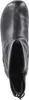 A top-down view of a black leather boot. Produktbild-Vorschau