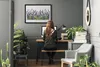 Bild 70x50 MDF-Rahmen Wandkunst Blumen Pflanzen Natur Produktbild-Vorschau 3