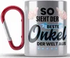 Trendation - Bester Onkel Geschenk von Nichte Neffe Lustige Produktbild-Vorschau 1
