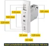 Avvolgitore elettrico da incasso per nastri di tapparelle Anteprima dell’immagine prodotto 18