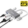 USB C Hub 6 in 1 - USB C naar USB - USB C dock - USB 3.0 - Produktbild-Vorschau 2