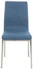 2er Set Esszimmerstühle Colmar Stoff blau Produktbild-Vorschau 3