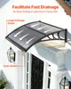 Auvent VEVOR pour porte d'entrée 755 x 1000 mm, auvent en Voir les images du produit 2