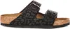 Birkenstock Arizona Bs in nero leopardato | Vestibilità Anteprima dell’immagine prodotto 2